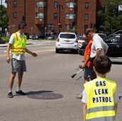 Gas leak patrol, Dorchester