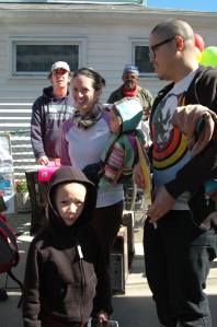 Molly Mariano and her family